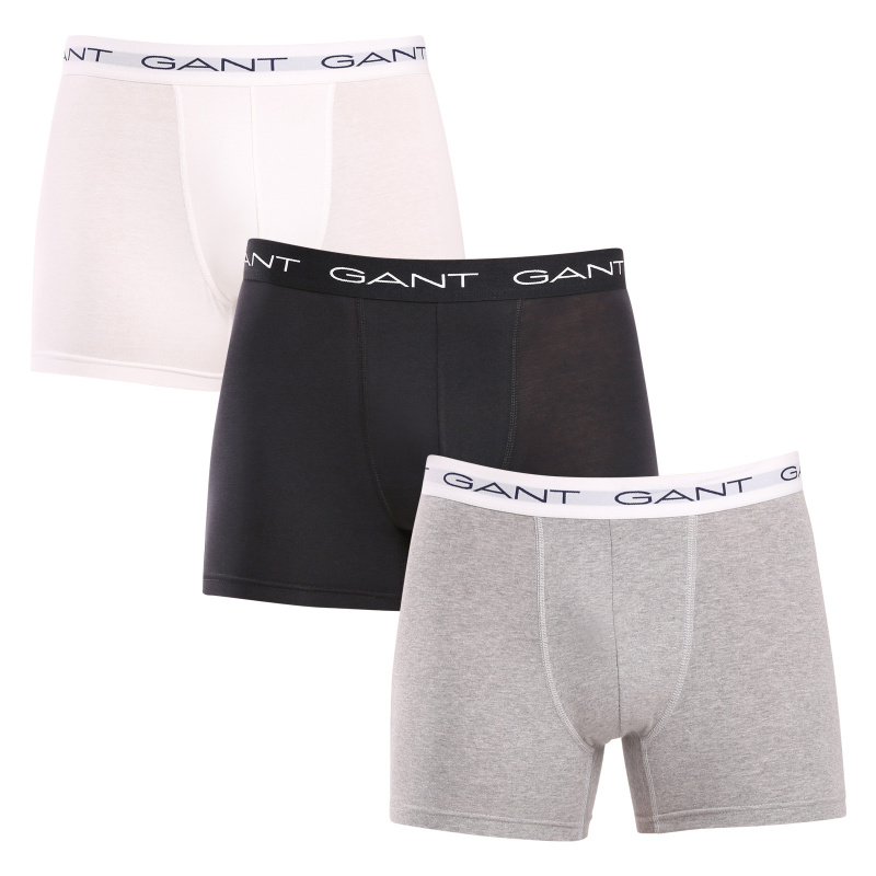 3PACK pánské boxerky Gant vícebarevné (900013004-093) XXL, trenky / trenýrky