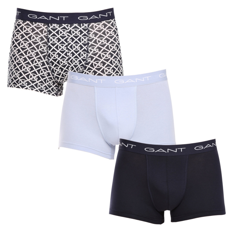 3PACK pánské boxerky Gant vícebarevné (902333013-433) M, trenky / trenýrky