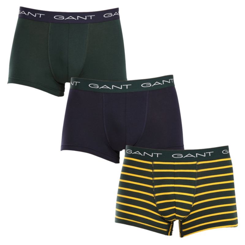 3PACK pánské boxerky Gant vícebarevné (902333023-374) M, trenky / trenýrky