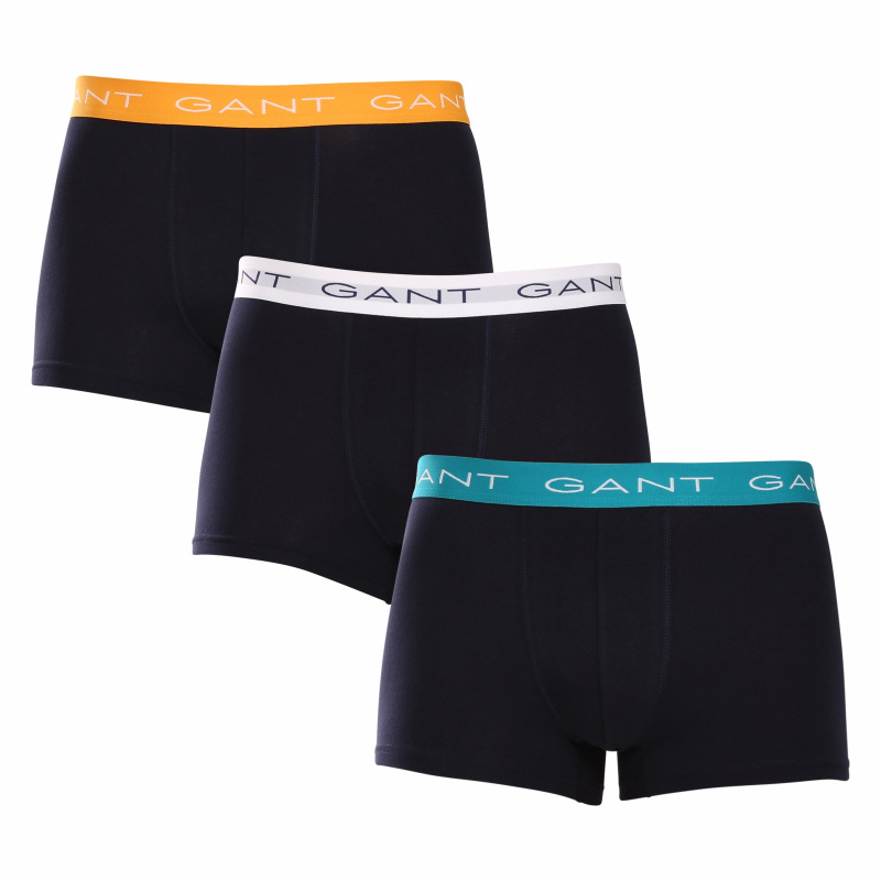 3PACK pánské boxerky Gant modré (902413003-779) XL, trenky / trenýrky