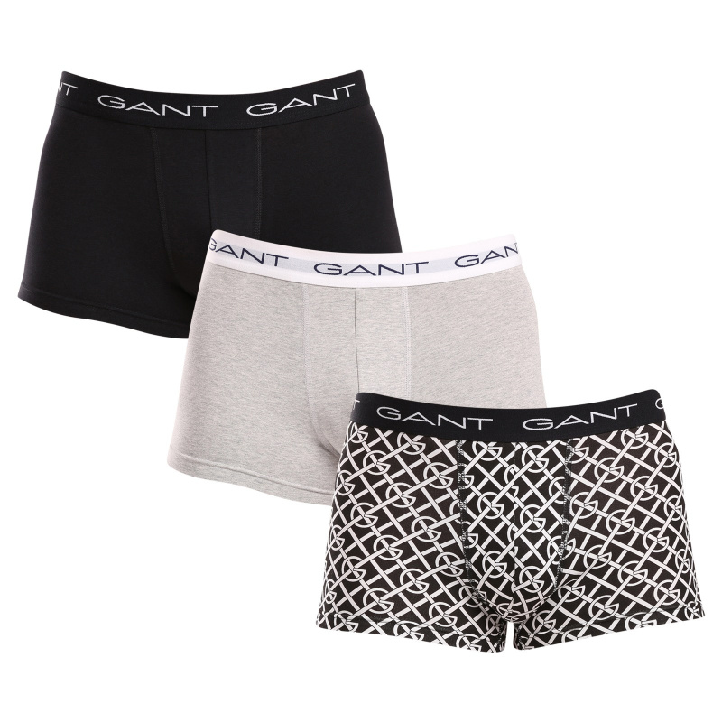 3PACK pánské boxerky Gant vícebarevné (902413013-005) XL, trenky / trenýrky