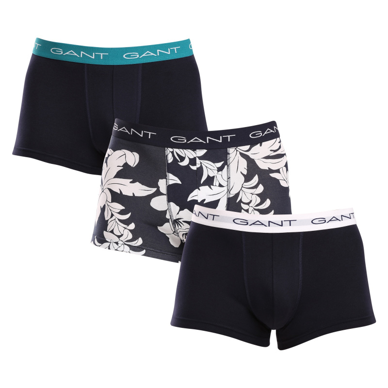 3PACK pánské boxerky Gant vícebarevné (902413023-433) XXL, trenky / trenýrky