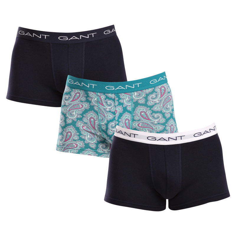 3PACK pánské boxerky Gant vícebarevné (902413033-340) M, trenky / trenýrky