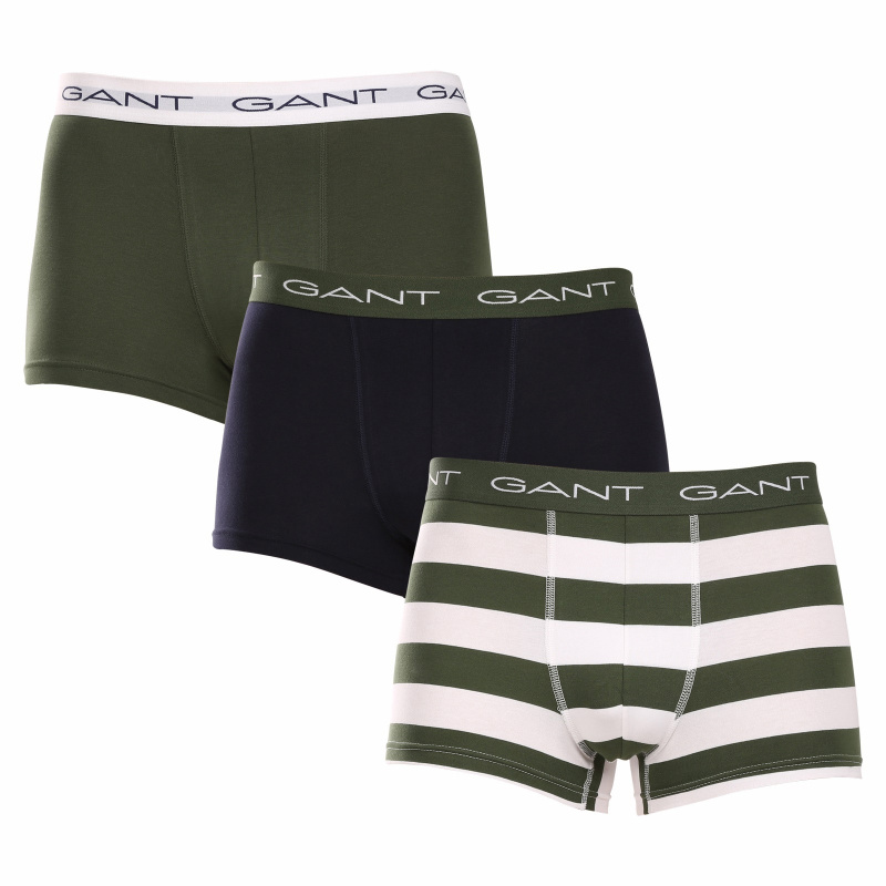 3PACK pánské boxerky Gant vícebarevné (902413043-313) M, trenky / trenýrky