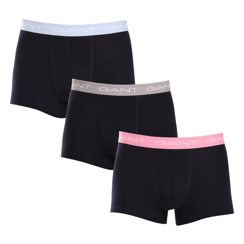3PACK pánské boxerky Gant černé (902423003-649) M, trenky / trenýrky