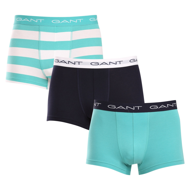 3PACK pánské boxerky Gant vícebarevné (902423013-364) XL, trenky / trenýrky