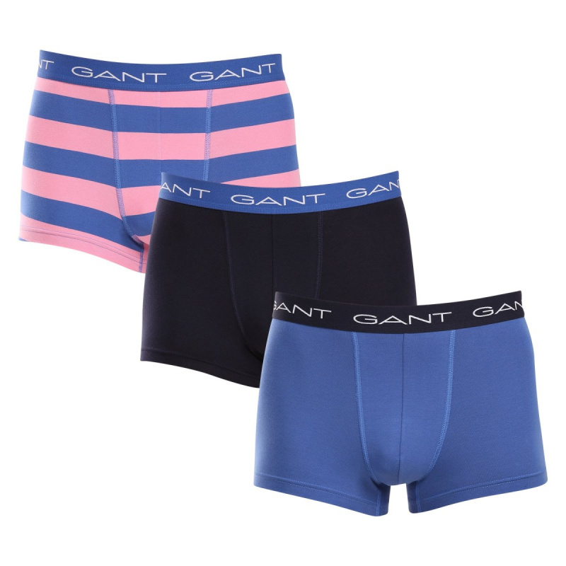 3PACK pánské boxerky Gant vícebarevné (902423013-407) M, trenky / trenýrky