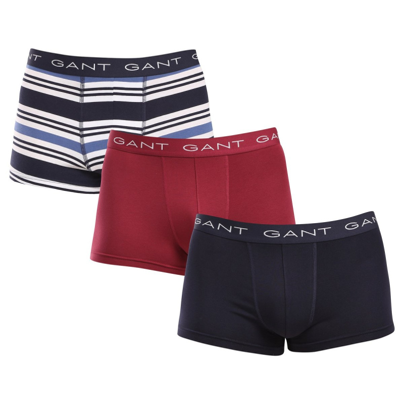 3PACK pánské boxerky Gant vícebarevné (902433043-433) L, trenky / trenýrky