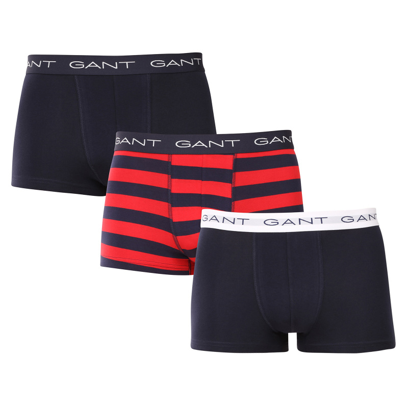 3PACK pánské boxerky Gant vícebarevné (902513043-433) M, trenky / trenýrky