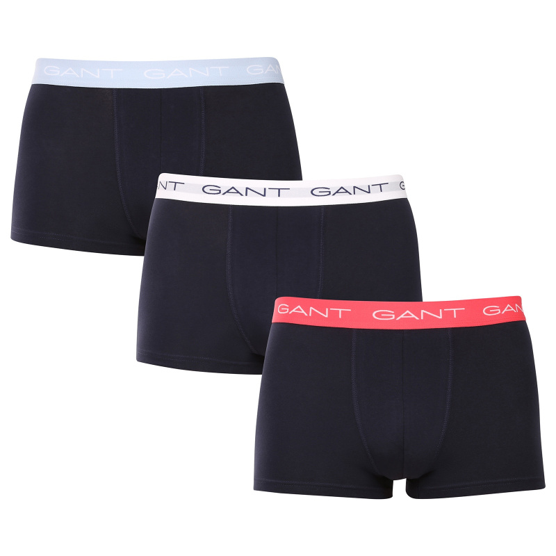 3PACK pánské boxerky Gant vícebarevné (902523003-648) XXL, trenky / trenýrky