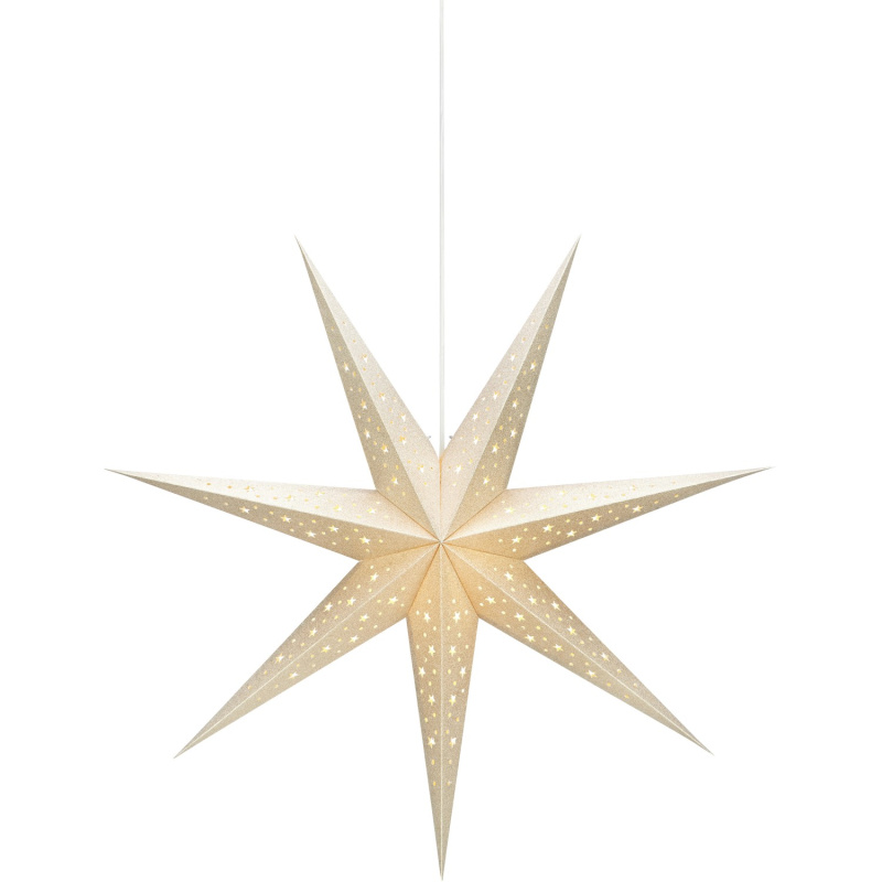 Markslöjd Závěsná hvězda SOLVALLA zlatá E14, max. 25 W, 230 V, 75 x 75 x 17 cm