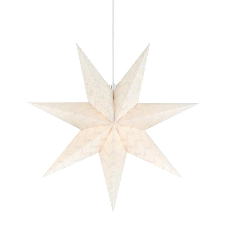 Markslöjd Hvězda ADMIRA, E14, 6 W, bílá, 45 x 45 x 16 cm