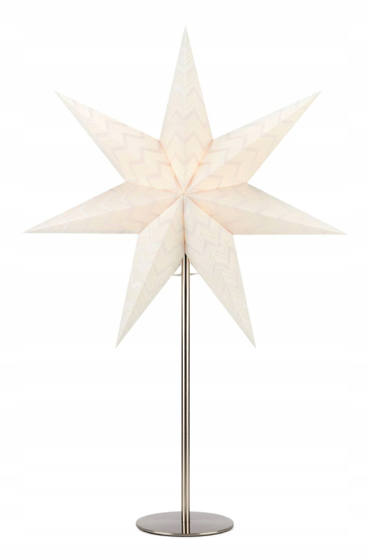 Světelná lampa hvězda Markslöjd Admira / 6 W / bílá/stříbrná Varianta: ivi1