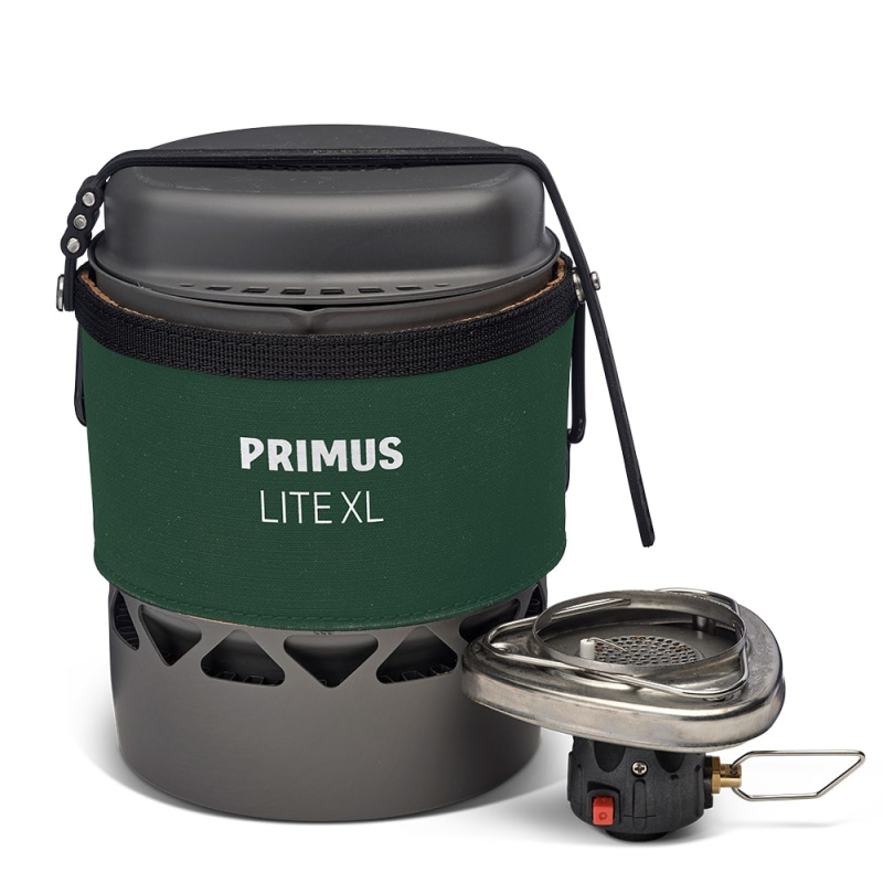 Vařič set PRIMUS Lite XL Stove System II 1,0L Green - tmavě zelená Velikost: 1,0L