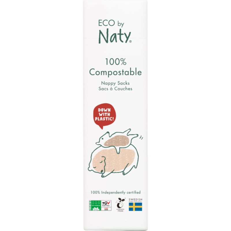 Naty ECO Sáčky na plenky bez vůně (50 ks)
