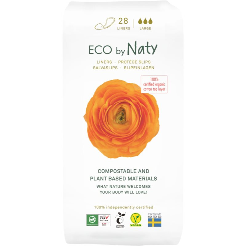 Dámské slipové vložky ECO by Naty (28 ks) - super