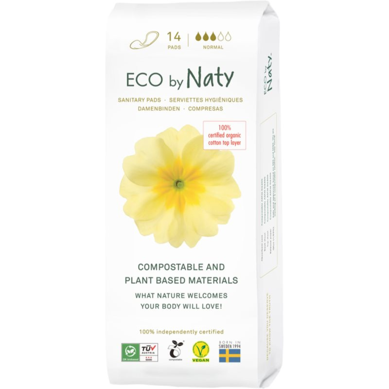 Dámské vložky ECO by Naty - normální 14ks