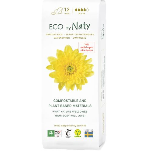 Dámské vložky ECO by Naty (12 ks) - super