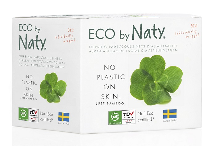 Eco by Naty ECO prsní vložky pro kojící ženy Naty (30 ks)