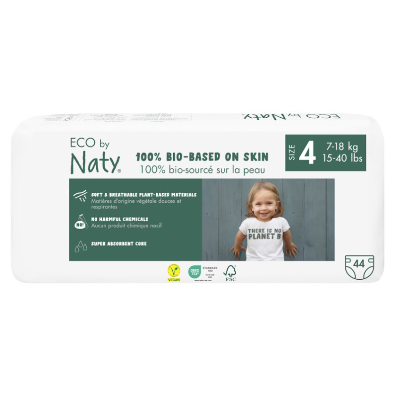 ECO BY NATY  Plenky Maxi 7 - 18 kg  - ECONOMY PACK (44 ks)