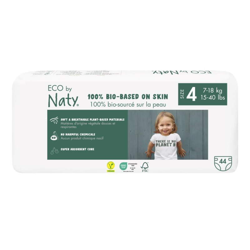ECO BY NATY  Plenky Maxi 7 - 18 kg  - ECONOMY PACK (44 ks)