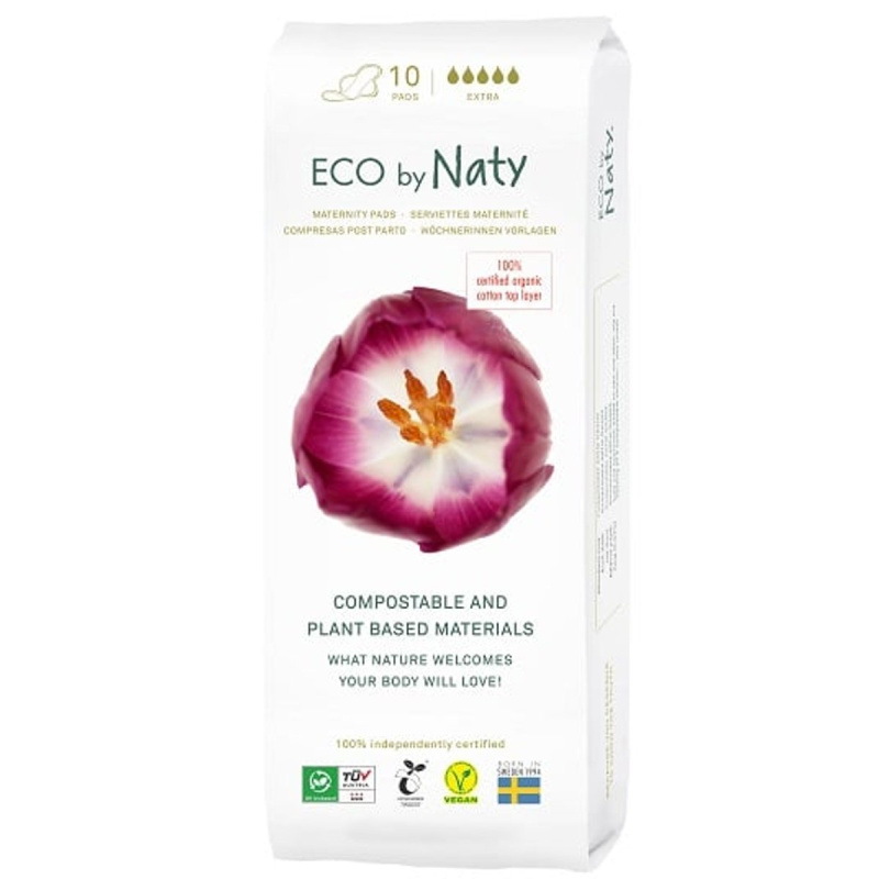 Eco by Naty Dámské ECO mateřské vložky po porodu