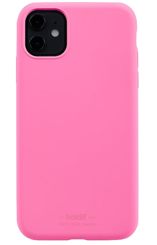 Holdit Silicone kryt pro iPhone XR/11 Růžová