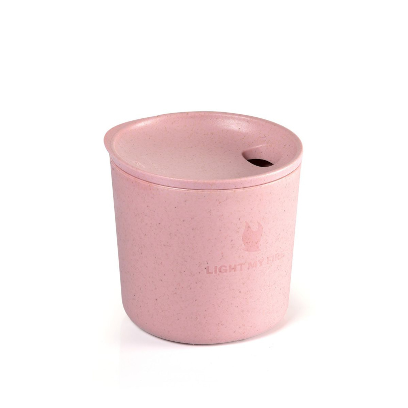 Light my fire Ekologický kelímem s víčkem - MyCup´n Lid short, 250ml Barva: Růžová