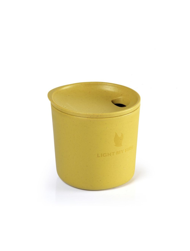 Light my fire Ekologický kelímem s víčkem - MyCup´n Lid short, 250ml Barva: Žlutá