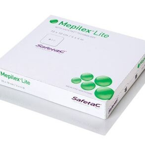 MEPILEX Lite tenké absorbční pěnové krytí 10 x 10 cm 5 kusů 284100