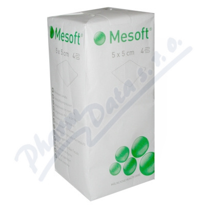 Kompres Mesoft nester.5x5cm 100ks 157000