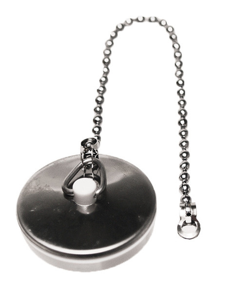 Umyvadlová zátka s řetízkem