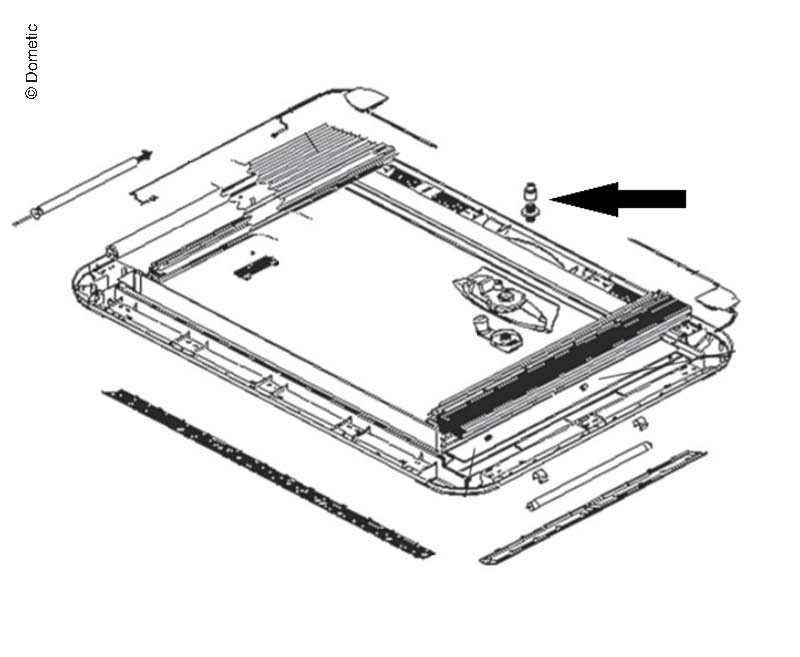 DOMETIC Hnací pastorek Heki 3