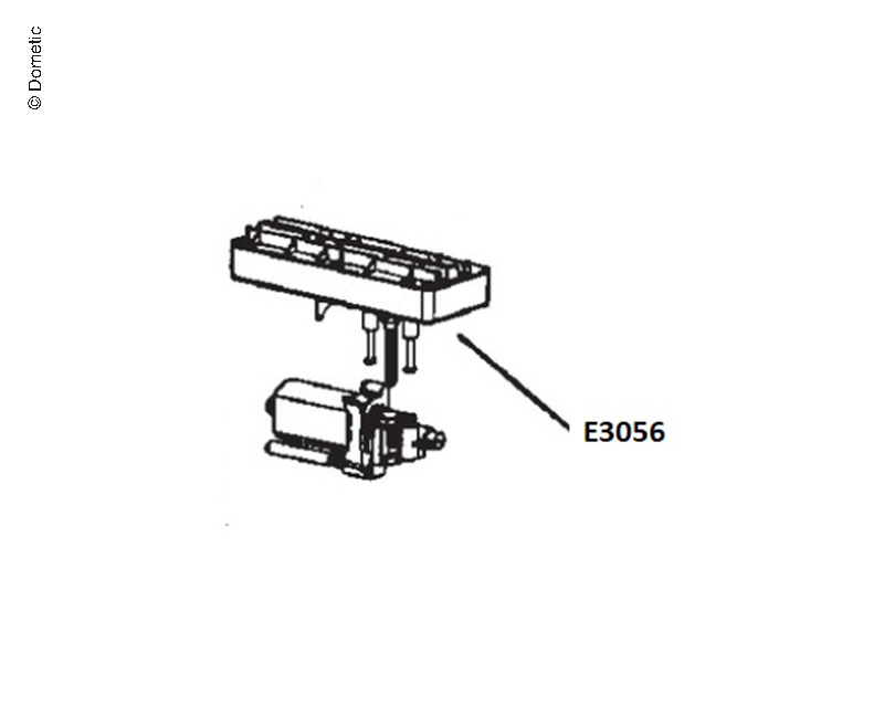 DOMETIC Převodovka s elektrickým pohonem Midi-Heki