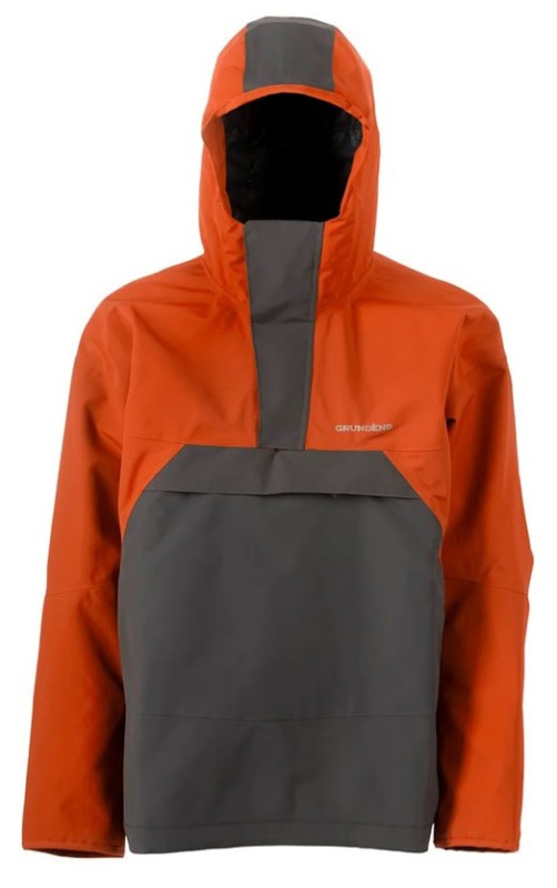 Grundéns bunda full share anorak red orange - m