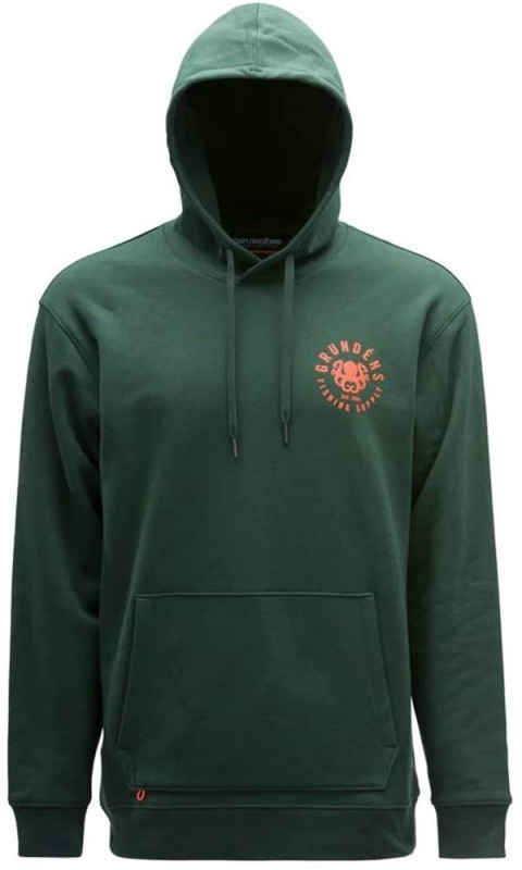 Grundéns mikina displacement dwr hoodie deep forest - l