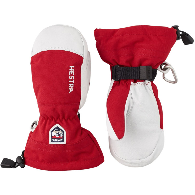 Hestra Army Leather Heli Ski Jr, lyžařská bota, junior, červená