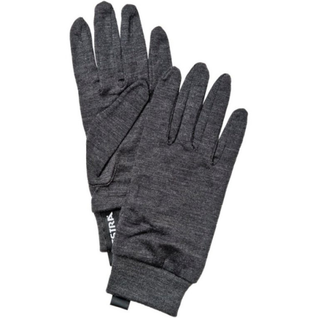 Hestra Merino Wool Liner Active, šedá