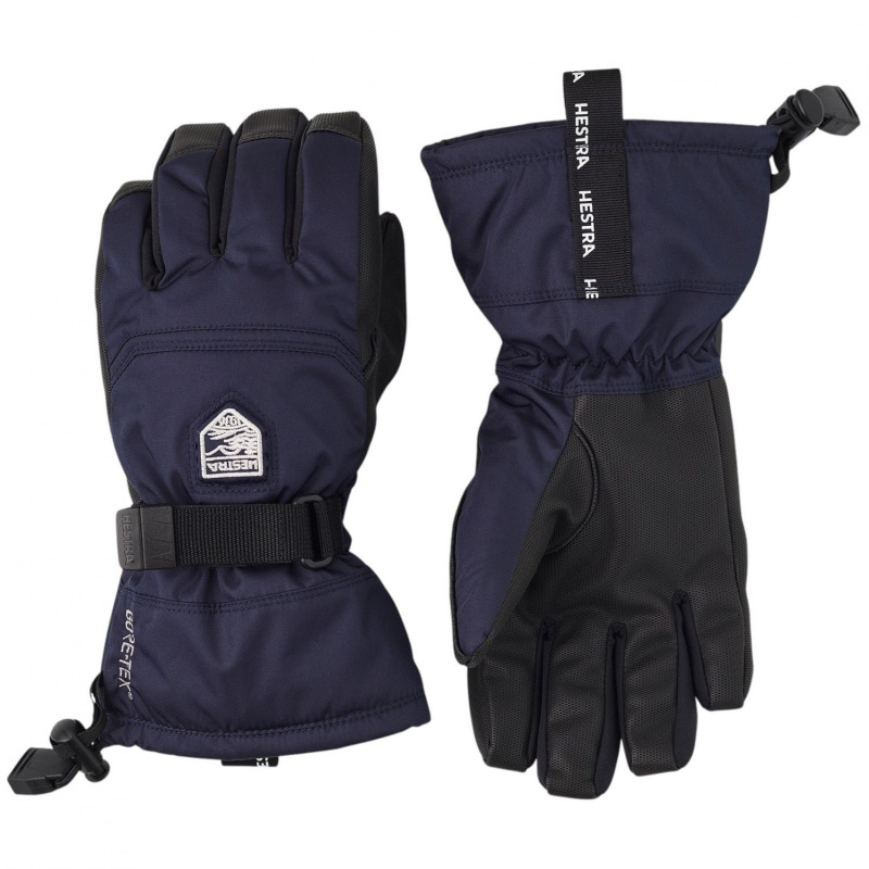 Hestra Gore-Tex Gauntlet, lyžařské rukavice, juniorské, tmavě modré