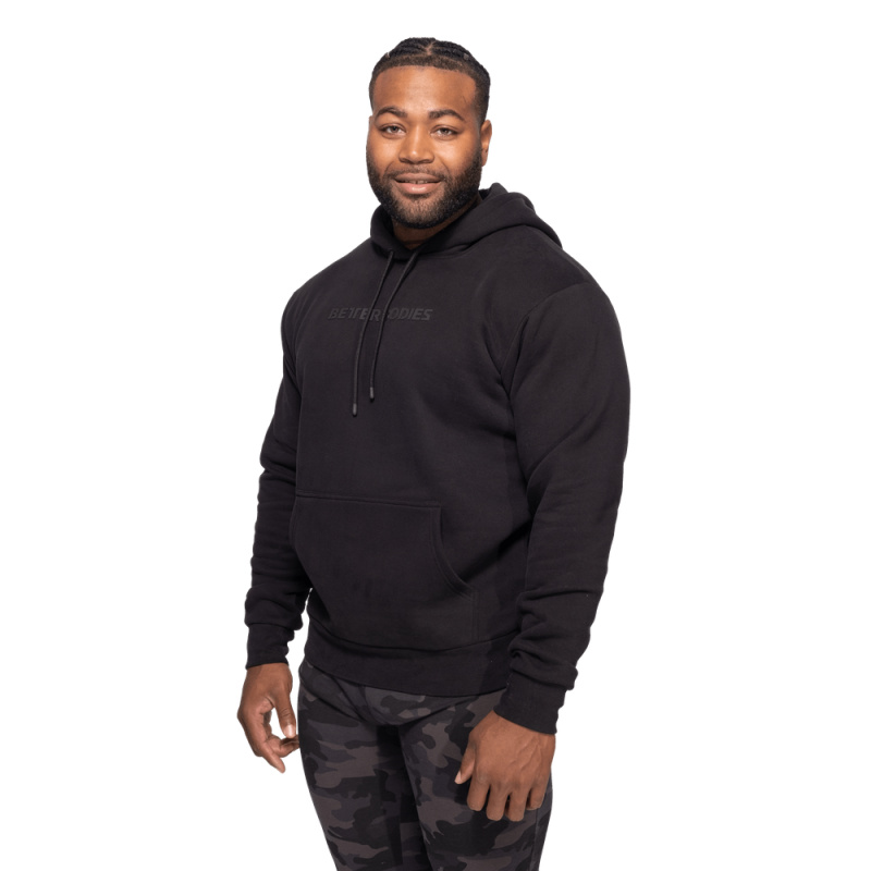 Better Bodies Logo Hoodie Black