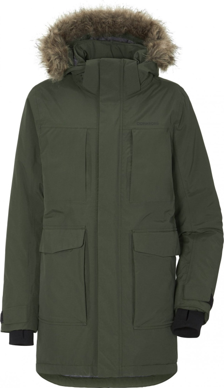 Chlapecký zimní kabát DIDRIKSONS Madi zelený Velikost: 140