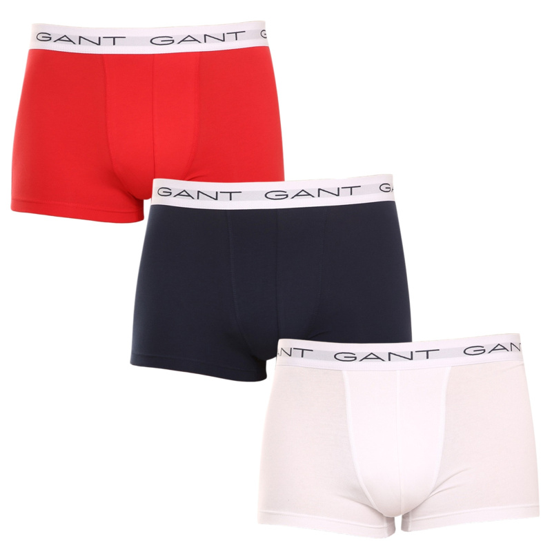 3PACK pánské boxerky Gant vícebarevné (3003-105) L, trenky / trenýrky