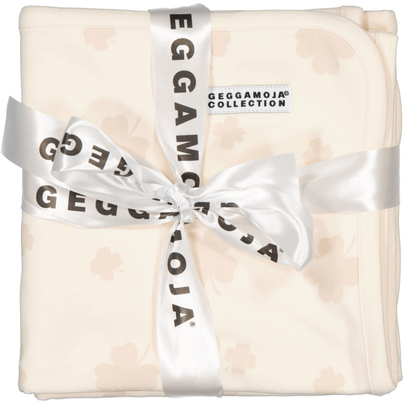 Bambusová měkoučká deka velká Beige clover Geggamoja