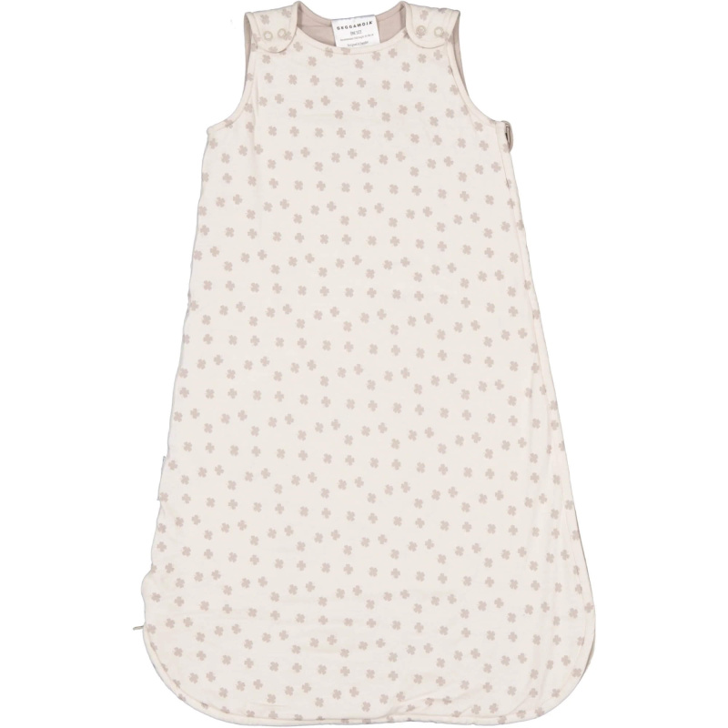 Spací pytel pro miminka z bambusu a bio bavlny (TOG 2) Geggamoja - Beige mini clover