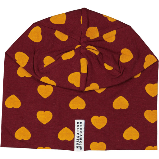 Dětská tenká bambusová čepice Heart Geggamoja Velikost: 36-38cm (0-2 měsíce) MINI