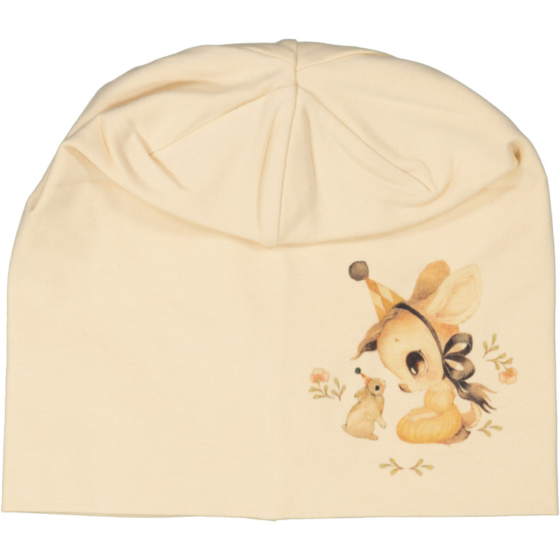 Dětská tenká bambusová čepice Stella Mrs Mighetto Geggamoja Velikost: 48-50cm (1-2 roky) XS