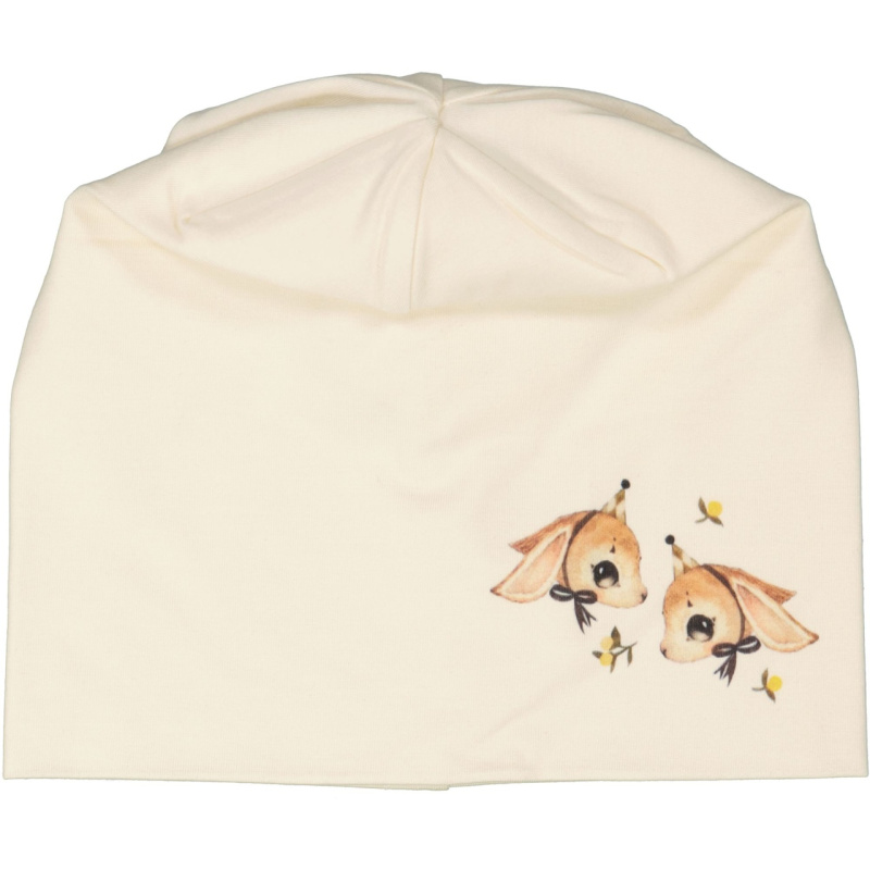 Dětská tenká bambusová čepice Long ear beige Mrs Mighetto Geggamoja Velikost: 44-46cm (6-12 měsíců) XXS
