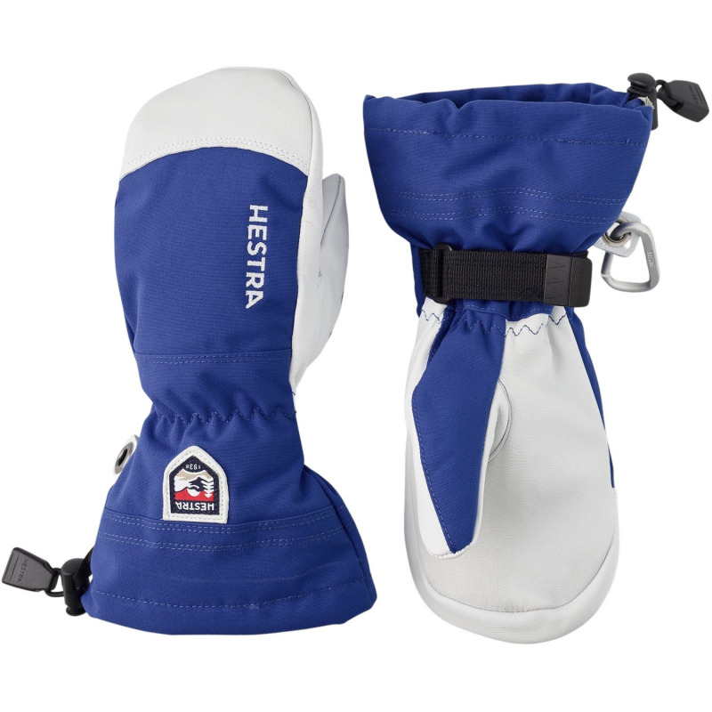Hestra Army Leather Heli Ski Jr, lyžařské boty, juniorské, modré