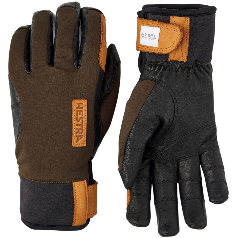 Hestra Ergo Grip Active Wool Terry, rukavice, tmavě zelená/černá