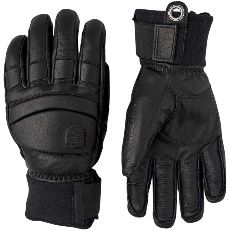 Hestra Fall Line, lyžařské rukavice, černá/černá